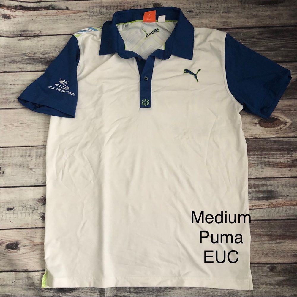 Medium puma golf polo shirt